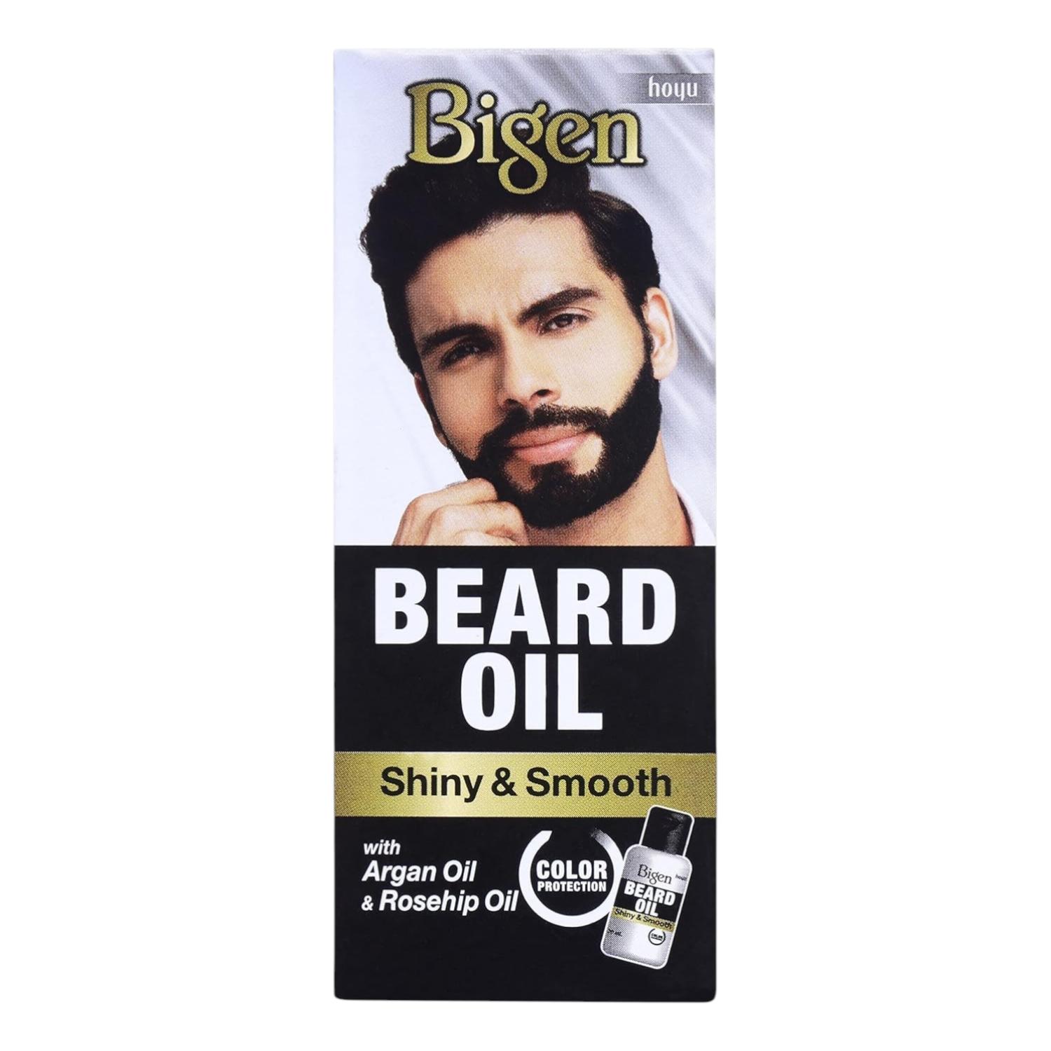 

Bigen Beard Growth Oil For Men 30ml For Thicker Beard With Argan Rosehip Oil Smooth Shine Nourish No Rinse Easy Apply Sulfate Free
