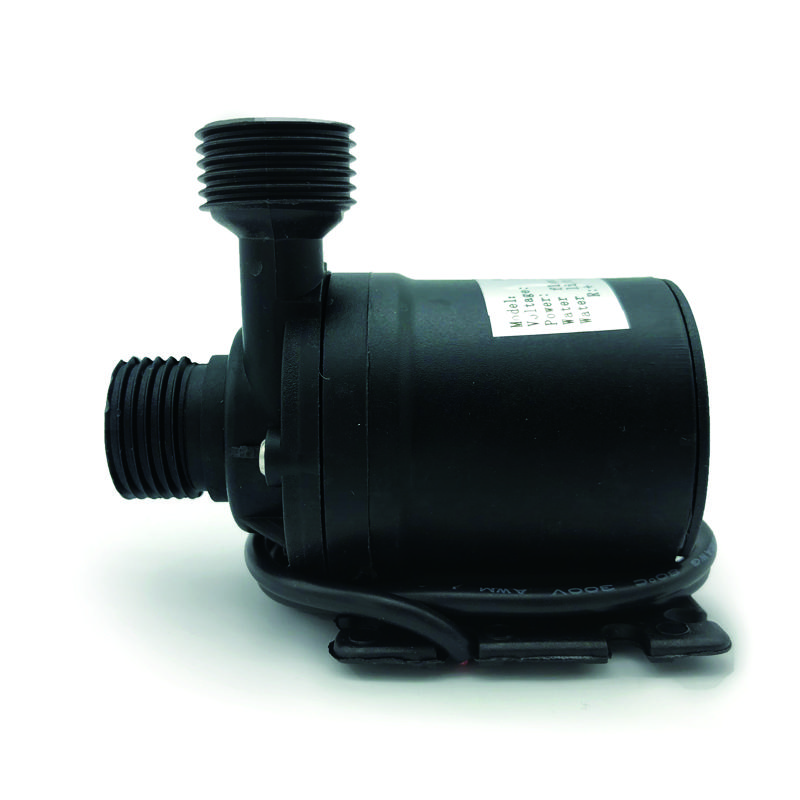 800L/h Mini DC 12V 24V 19W Water Pump 8000rpm 5.5m Lift Brushless Motor Ultra Quiet Submersible Pump for Cooling System