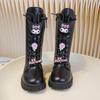 Girls' Winter-Spring New Style Booties for Children - High-Topped Boots for Girls - Anti-Slip Shoes