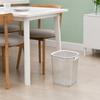 Luxury Trash Basket Thicken Stripe Garbage Container Durable Dustbin  Toilet