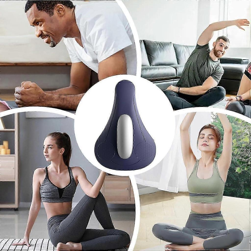 Kegel Exerciser, Trainer for Women - Rechargeable Pelvic Floor Strengthening Device with Adjustable Intensity, Ergonomic Design in Navy Blue