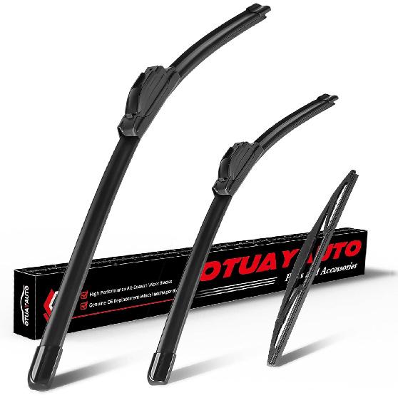 OTUAYAUTO 22"+22" Windshield Wiper Blades Replacement for Chevrolet Silverado 1500 2500 3500 1999-2006 2019-2024 Front Window Wiper Fit Factory