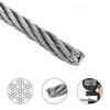 Heavy - Duty Winch Steel Wire Rope High - Strength Flexible Cable for Vehicle Recovery Towing Lifting Hoisting Engineering