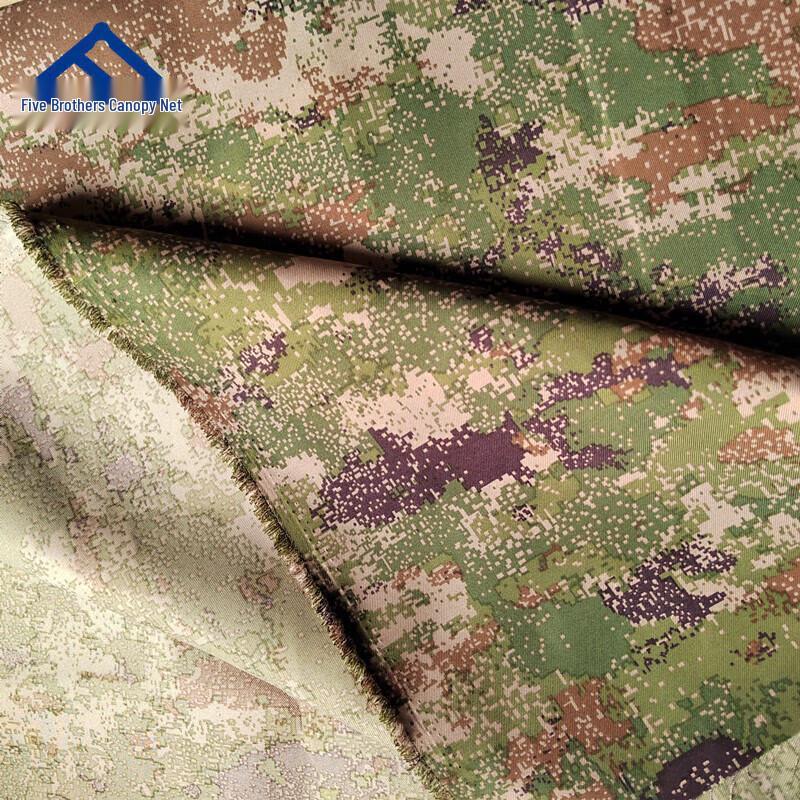 Starry Green Camouflage Fabric Roll 1.5m x 50m