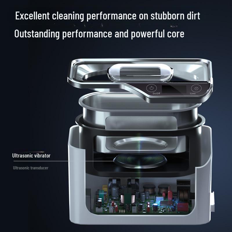 German TINME Ultrasonic Cleaner for Glasses, Jewelry, Watches, and Contact Lenses