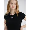 Celebrity Style Fashion Letter Short-Sleeved T-shirt for Women 2025 Summer New Arrival Silm Slimming Cotton T-shirt Undershirt