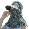 Sun Protection Women Sun Hat Ear Flap Sunscreen Bucket Hat Neck Protective Cover Cap  Summer