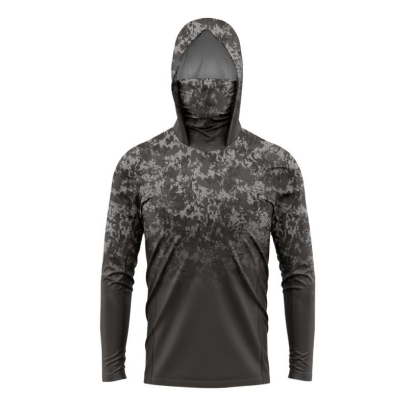 New Hooded Mask Outdoor Sports Luya Fishing Clothes Quick-drying Breathable Hanging