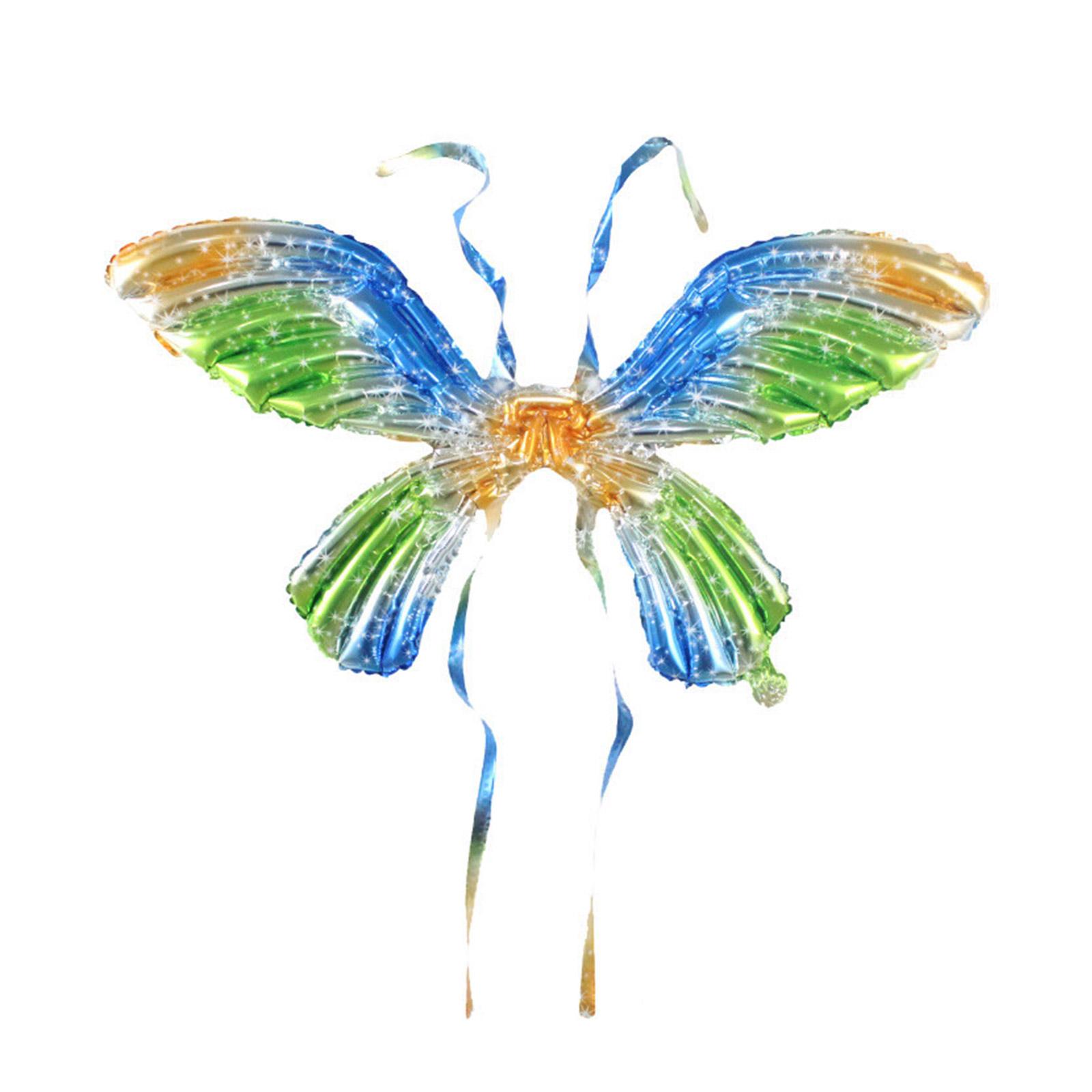 Balloon Fairy Butterflies Wings Angel Wings for Party Decors Fancy-Dress Costume Photography Props for Halloween-Cosplay 9