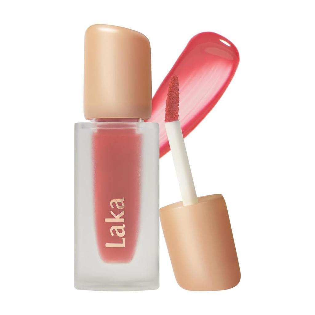 Laka Fruity Glam Tint | Vegan Moisturizing Glossy Lip Tint | Long-Lasting Shine & Natural Color