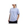 Under Armour Comfortable Casual Minimalist Versatile Dopamine Style Short Sleeve Drop Shoulder T-Shirt Women T-Shirts Blue 1387318-539