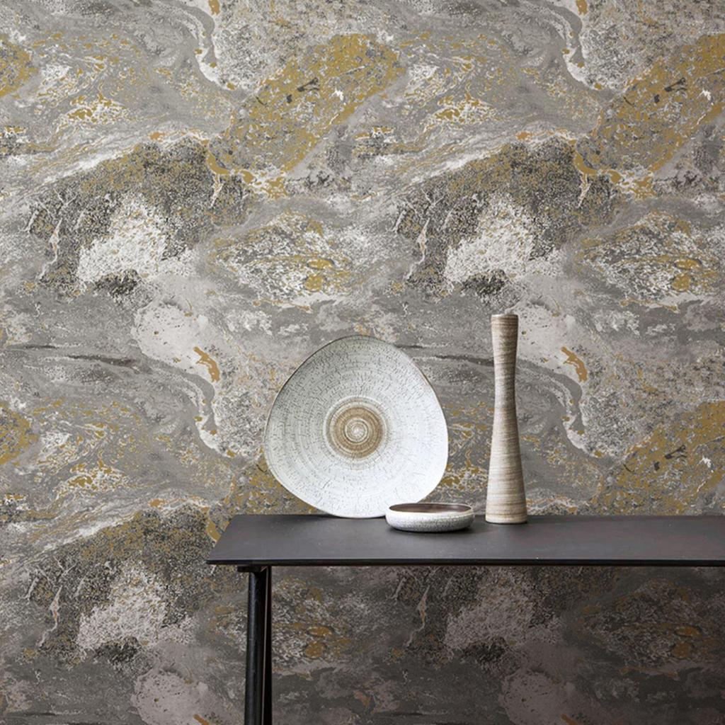 Retro Gesprenkelt Simulation Felsstruktur Marmorierung Tapete Wohnzimmer Schlafzimmer TV Hintergrund Wandpapier Papel De Pared Industrial