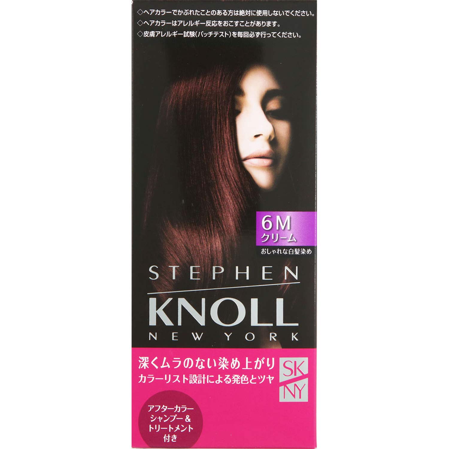 

STEPHEN KNOLL Color Couture Cream Hair Color for Gray Maroon 1 Count Hair, 6M, Brown, (x 1)