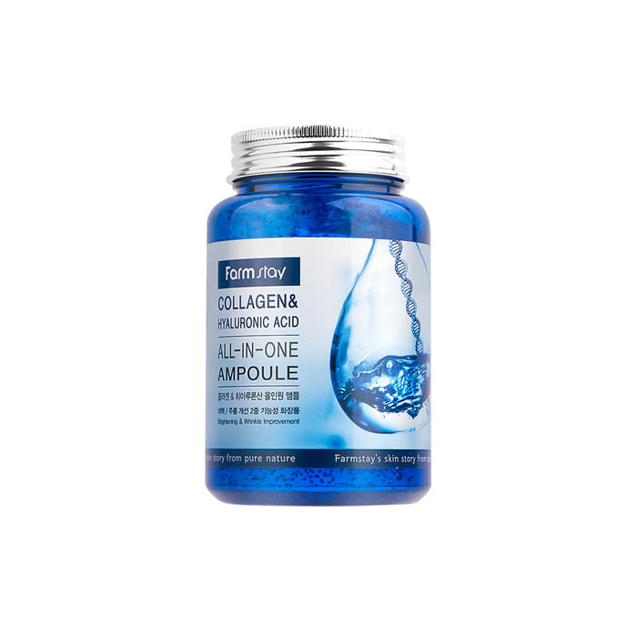 

FARM STAY, Сыворотка для лица 250 мл, гиалуроновая кислота и коллаген 250ml (250ml*1ea)
