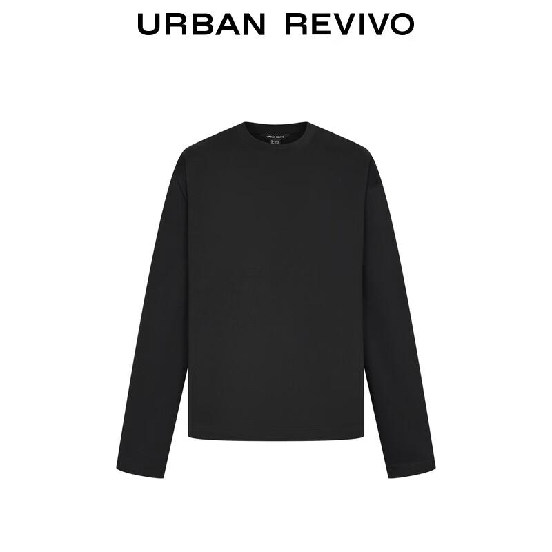 UR Men's Letter Print Long Sleeve T-Shirt