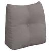 Back Cushion Taupe 45 X 24 X 50 Cm Fabric
