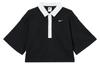 Ropa deportiva para mujer, polo holgado de manga corta IB2154-010