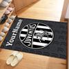 Juventus Customize Text Floor Rug Office Rug Suitable for Playrooms Dormitory Hallway Balcony Anti-slip Rug Office Home Decor Birthday/Christmas Gift