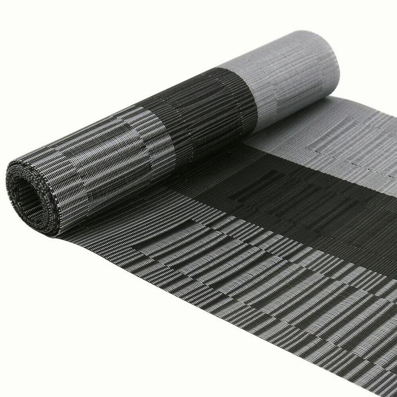 PVC Table Runner Bamboo Pattern Kitchen Tableware Non-Slip Washable 30x180cm