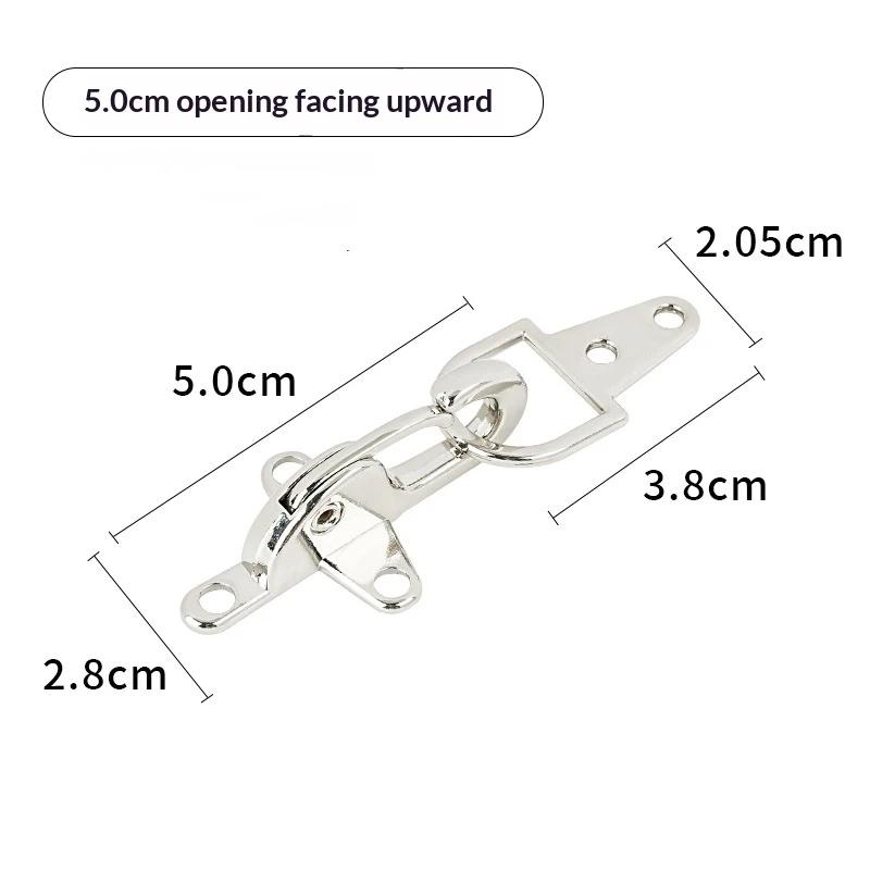 1 Paar Metallschnallen Handtaschenriemen Haken Schraube Dekorative Hummer-Karabinerverschluss Knopf Jacken-Gürtelschnalle Zubehör