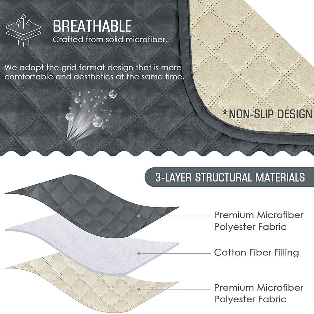 Universal Lounge Chair Sofa Cover Integrated Sofa Cover Towel Stain-proof Pet Sofa Cushion Waterproof Sofa Protective Cushion