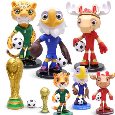Mascot Figure 2026 FIFA World Cup Jaguar Fotbalový fanoušek Sběratelská soška Prémiová hračka
