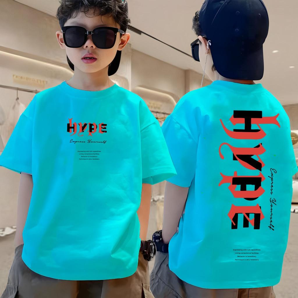 Children's fashionable casual T-shirt loose and comfortable versatile top