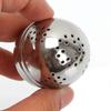 Ball Shape Mesh Filter Strainer With Hook And Rope Chain For Loose Tea Leaf And Spice, Home Kitchen Tool, Stainless Steel