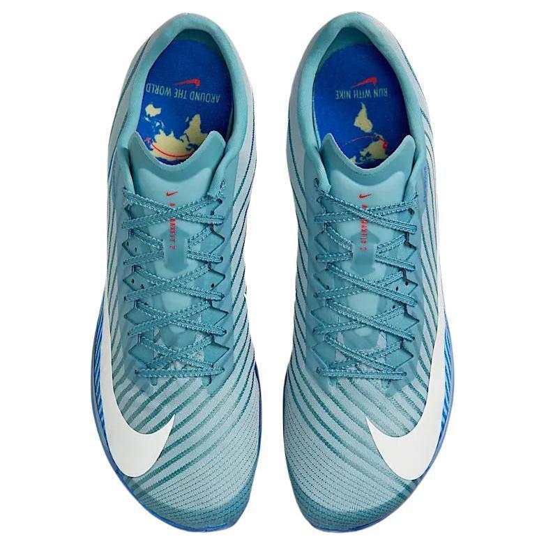Nové Nike Maxfly 2 Denim Tyrkysová Světle modrá Foto Panenka Plachetnice HQ1843-400