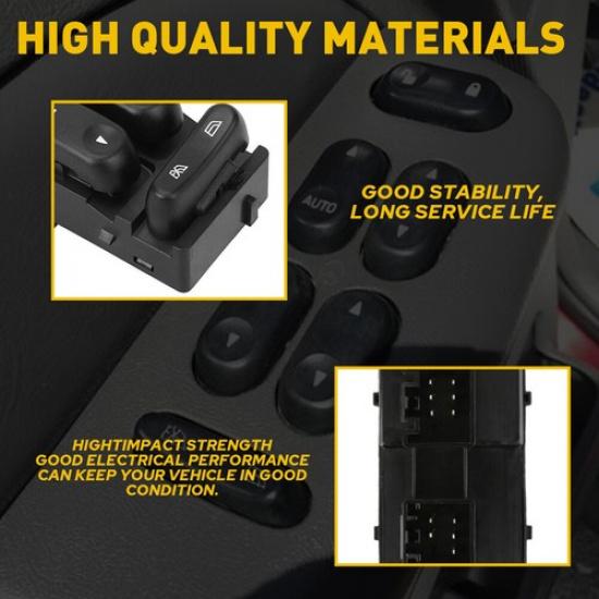 Master Power Window Switch FOR 02-07 Ford F250 F350 F450 Super Duty Crew Cab EOA