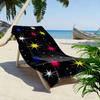 Colorful Starry Pattern Towel Beach Towel Quick-drying for Travel Outdoor Sports Jogging Beach and Swimming