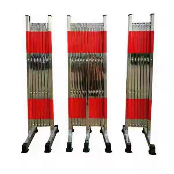 Stainless Steel Retractable Folding Gate for Outdoor, Kindergarten, and Construction Barrier