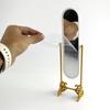 Miniature Mirror Lightweight Eye-catching Plastic Home Furnishings Dollhouse Mirror for Micro