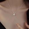 2024 High-End 925 Sterling Silver Pearl Choker Necklace for Women