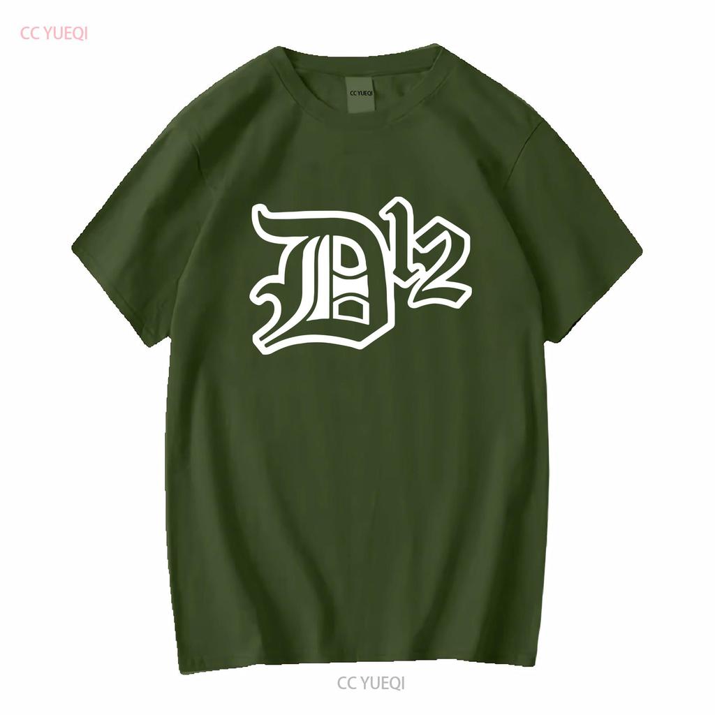 Eminem D12 T Shirt S 5XL New Dirty Dozen 2023 vintage Washed Slightly Breathable designer clothes Stylish Versatile Soft homme