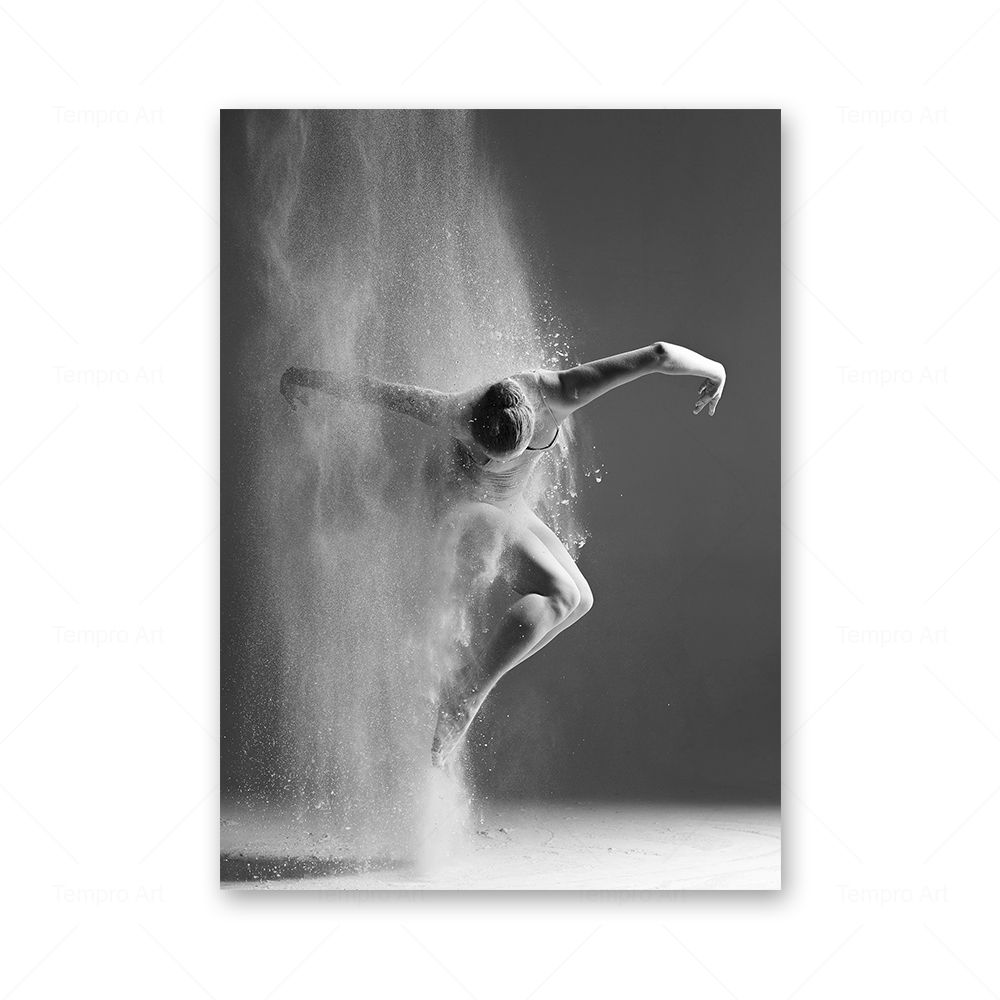 Modern Art Ballet Dancer Girl Nordic Posters And Prints Elegant Lady Wall Art Canvas Painting Picture For Living Room Home Decor