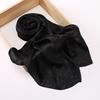 Elegant Women Silk Scarf Satin Solid Flower Wrap Shawl Sunscreen Bandana Hijab Mujer Scarve Pareo Beach Boho Headscarf Sweet New