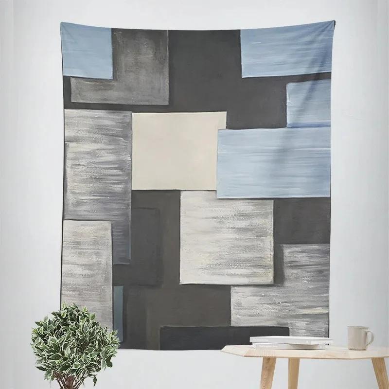 Home Wall Decoration Tapestry Simple Pattern Decoration Hanging Cloth Office Living Room Tapestry