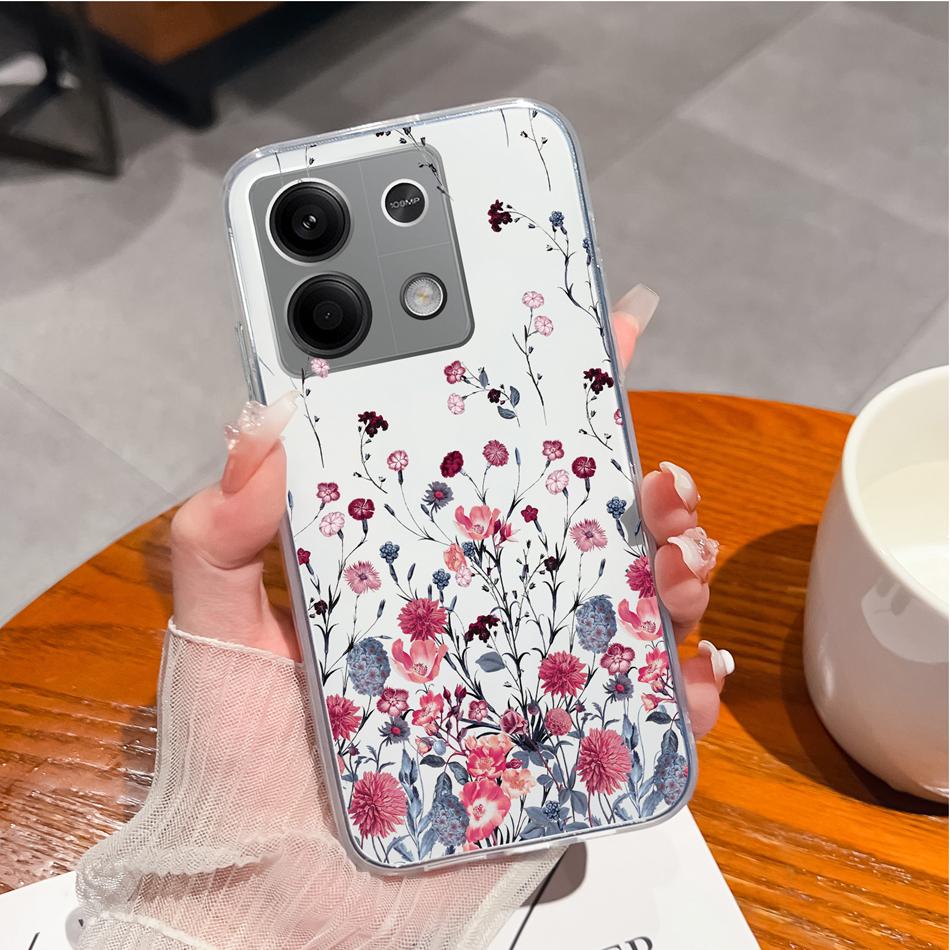 For Redmi Note 13 Pro Plus Phone Case Creative Fun Soft Slim Silicone Transparent Anti Drop Back Cover For Redmi Note13 13Pro+