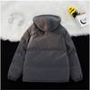 Große Yards Gefälschtes Zweiteiliges Baumwollkleidung Herren Winter Locker Freizeit Verdickt Shaker Samt Baumwolljacke Mit Kapuze Baumwollmantel