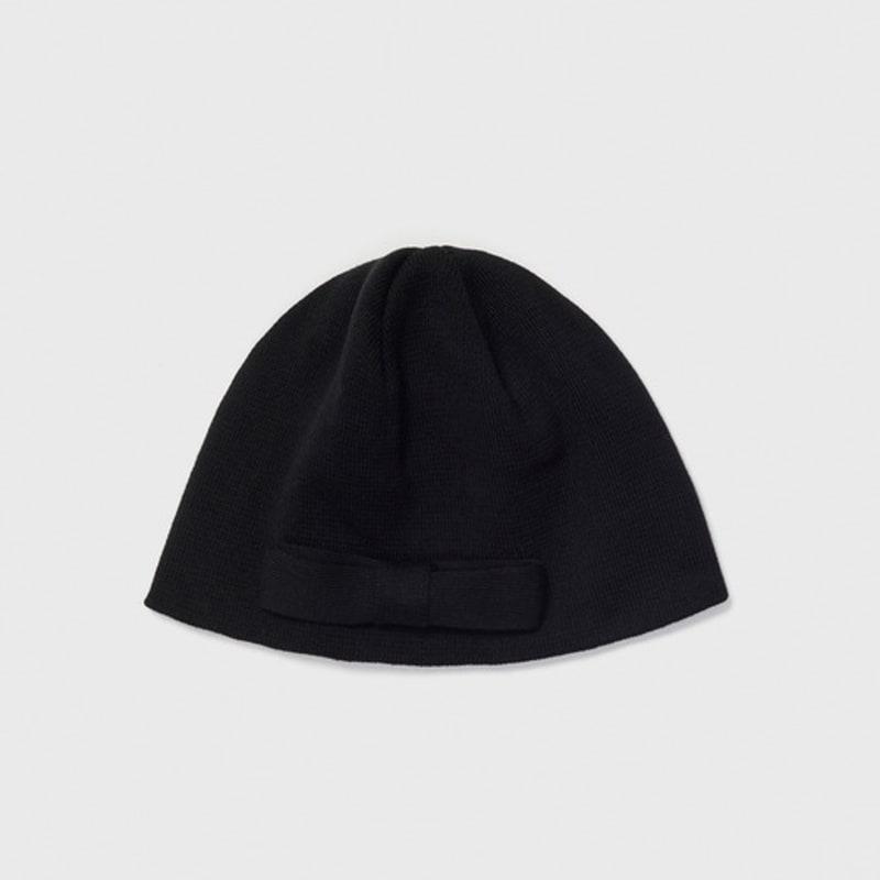 

REALITY FICTION SOFT BOW BEANIE BLACK OS