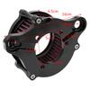 Motorcycle Black CNC Air Cleaner Intake System Filter Kit For Harley Sportster Iron XL 883 1200 72 48 1988-2022