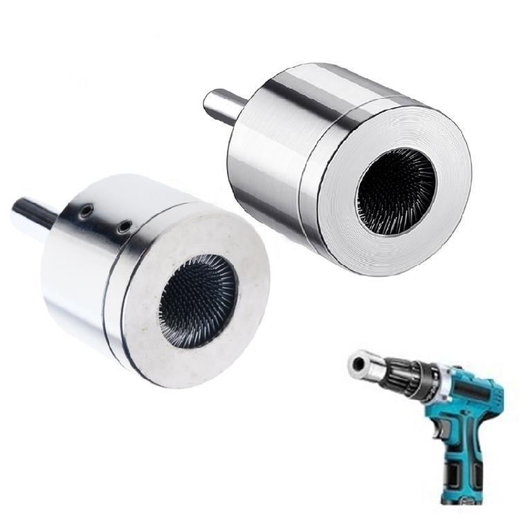 Efficient Copper Pipe Rusts Remover Brush With Hexagonal Shank Metal Tube Cleaning Deburring Tool for Power Drill Tool