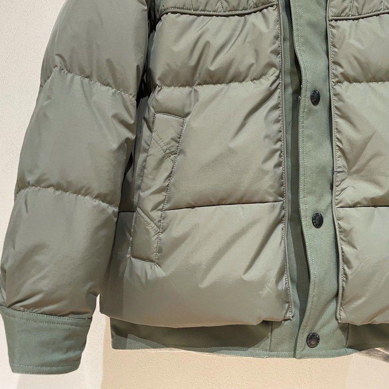 Men's 2025 Trendy Thickened Winter Down Jacket - Short, Warm, Handsome Japanese-style Lapel, Fake Two-Piece Design.
