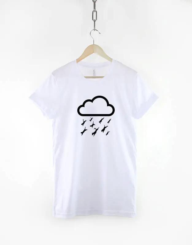

Raining Cats and Dogs T-Shirt Funny Animal Shirt Cat and Dog Graphic Tee Cute Pet Lover 2026 New Cotton Summer Tshirt for Men... S разноцветный