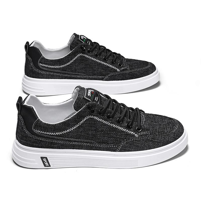 

Мужская повседневная обувь, модные кроссовки, парусиновая прогулочная обувь для мужчин, обувь на плоской подошве без шнуровки