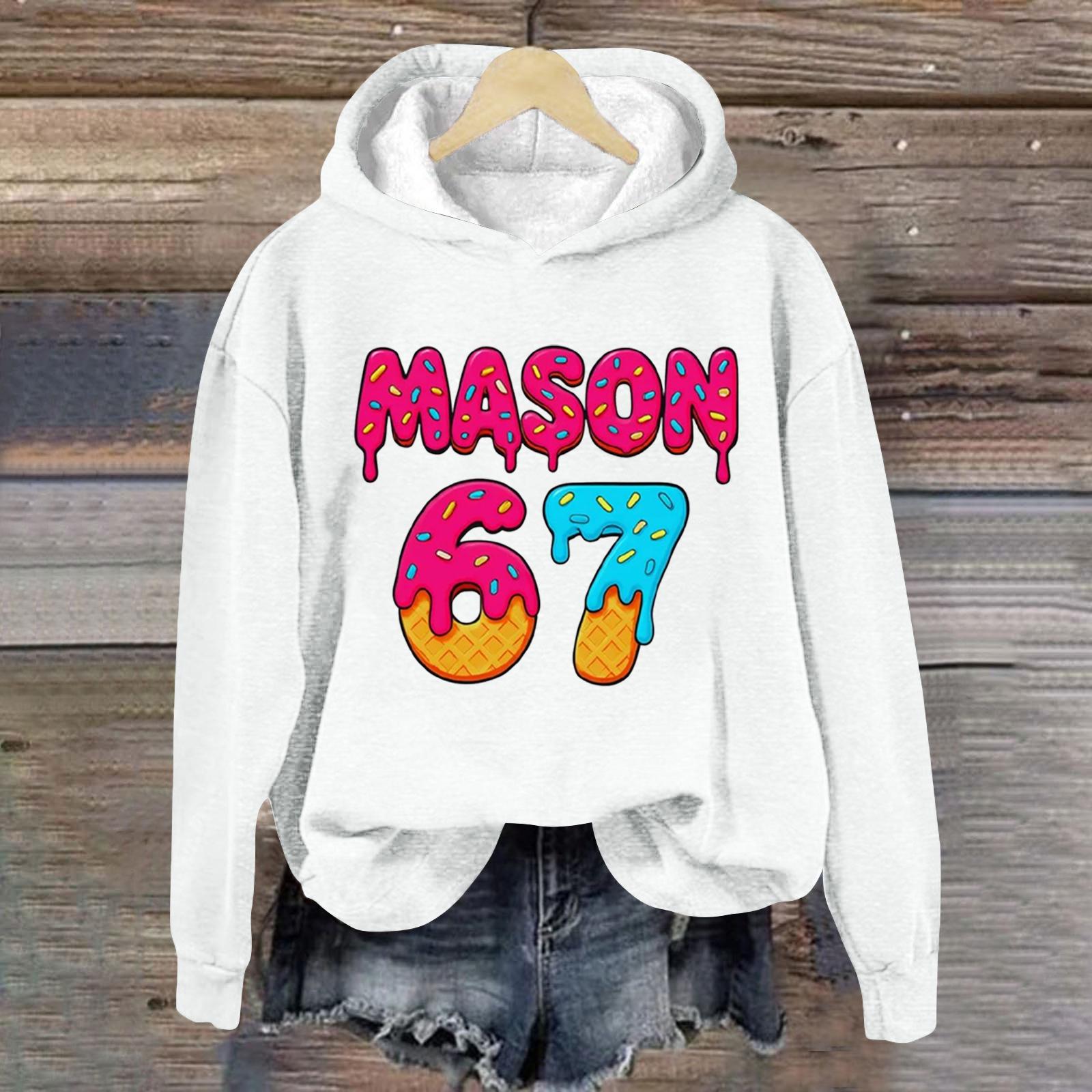 

Women s Fashionable Casual Long-Sleeved Printed Hooded Sweatshirt XL