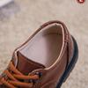 Chaussures en cuir polyvalentes et tendance, nouvelles chaussures simples à semelles souples pour enfants, chaussures de performance rétro de style britannique pour garçons