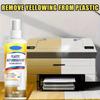 Effective Plastic Whitener Solution To Remove Oxidation And Yellow Stains With Cleaning Towel for Household Appliances