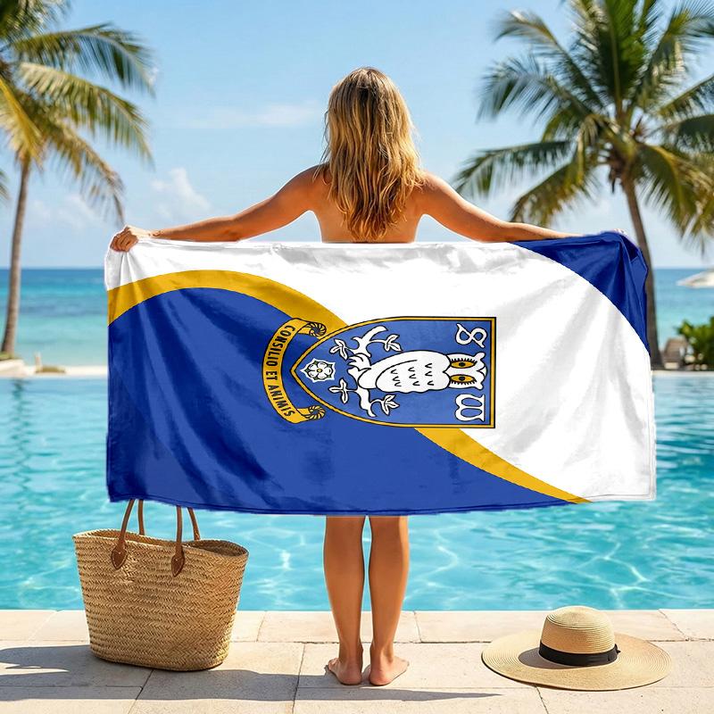 Asciugamano da Spiaggia Sheffield Wednesday Football Morbido Microfibra Asciugamano Estivo Asciugatura Rapida Assorbente per Spiaggia Piscina Viaggio